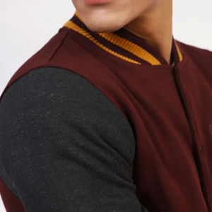 2025 vente en gros hommes université vestes Letterman vestes personnalisé Baseball broderie patchs Letterman université Bomber veste - Product Image 6