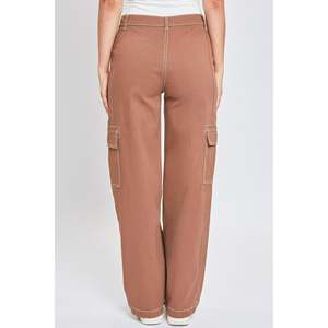 กางเกงยีนส์ทรงหลวมสำหรับผู้หญิงกางเกงคาร์โก้ขายาว - Product Image 3