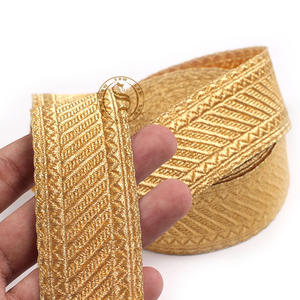 Dentelle fantaisie dorée de qualité supérieure pour uniformes de bateau dans des tailles personnalisées | Vente en gros de rubans tressés à vendre - Product Image 4