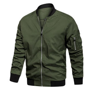 Blouson aviateur personnalisé 2024 blanc à la mode vintage dernière qualité - Product Image 1