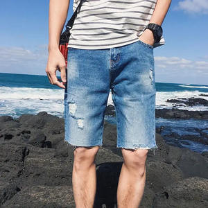 Wholesale High Designer <b>Men's</b> Jean Pants <b>Knee</b> <b>Length</b> Straight Jeans <b>Shorts</b> <b>Men</b> Denim <b>Short</b> Pants Casual Denim <b>Shorts</b> Distressed - Product Image 4