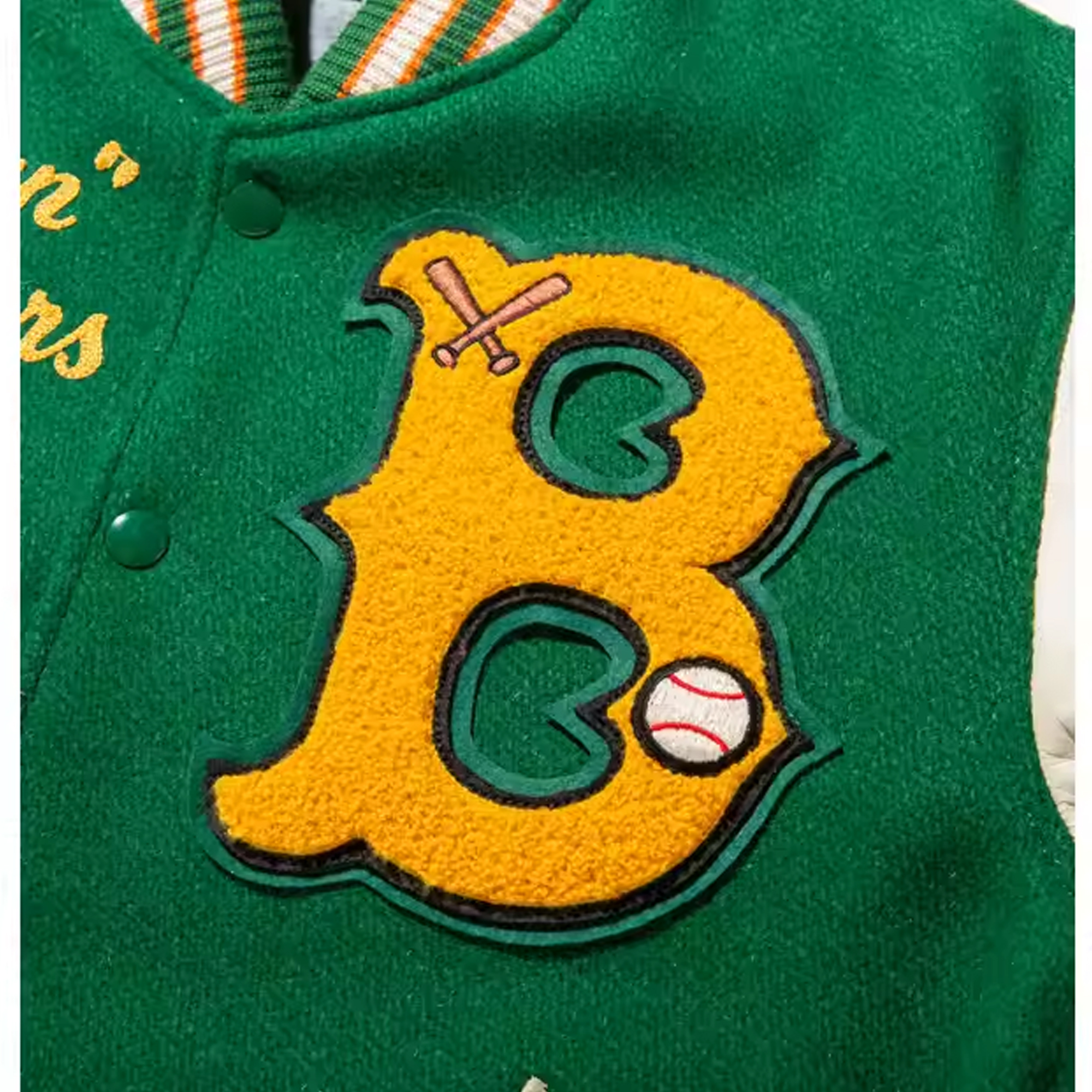 2025 OEM Oversized Varsity Jacket - Breathable Outdoor Man