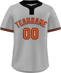 Venta al por mayor de fábrica, uniforme de Béisbol Juvenil para hombres, impresión personalizada, manga larga, camiseta de béisbol personalizada para hombres - Product Image 5