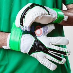 Gants de gardien de but professionnels pour adultes et enfants avec latex épais et protection des doigts en cuir lisse pour l'entraînement au football - Product Image 3
