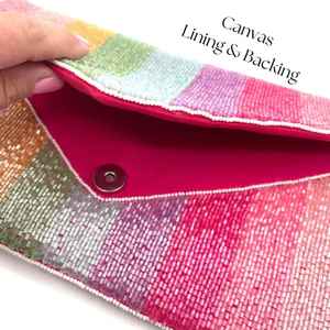 vLemon Beaded <b>Bag</b>, Purse Lemon Beaded Lemon <b>Clutch</b>, Yellow Lemon Summer Vacation Purse, Unique <b>White</b> Beaded <b>Clutch</b> Lemon - Product Image 3