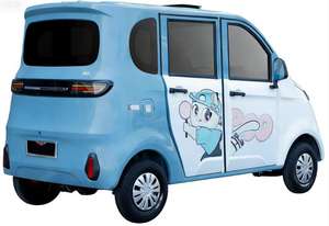 Scooter de cabine 5KW PMSM 72V avec batterie <span class=keywords><strong>au</strong></span> plomb, capacité de franchissement de pente à 25 degrés, vitesse de 50 km/h et autonomie de 60-70 km pour les trajets urbains en quartier ancien - Product Image 2