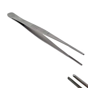 Fórceps de punta de anillo de titanio de alta calidad, instrumentos de Microcirugía Ocular de 18cm, fórceps de Oftalmología de punta de anillo de agujero fino - Product Image 2