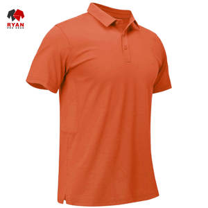 Ryan เสื้อโปโลโปร Gear สำหรับผู้ชายปรับแต่งโลโก้ผ้าระบายอากาศการออกแบบ OEM ตามสั่ง - Product Image 6