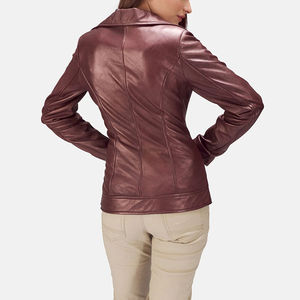 Veste en cuir véritable pour femmes, style décontracté, nouveau modèle, respirante, de haute qualité, vêtements d'extérieur pour femmes - Product Image 4