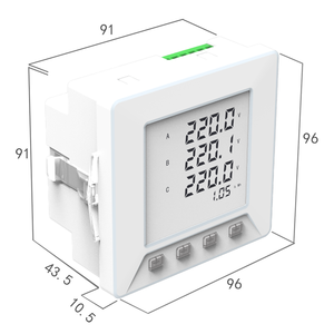 CE Industrial 3-Phase Class 0.5S Modbus RS485อีเทอร์เน็ต IOT เครื่องวิเคราะห์พลังงานอัจฉริยะแบบสองทิศทางเครื่องวัดพลังงานสำหรับศูนย์ข้อมูล - Product Image 5
