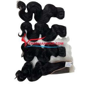 HOT Machine trame cheveux vapeur corps vague Double dessiné 100% Extensions de cheveux vietnamiens pas d'enchevêtrement plein de haut en fin génie trame - Product Image 6