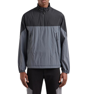 Venta al por mayor pulóver ligero Anorak chaquetas cortavientos para hombres transpirable de talla grande al aire libre gimnasio Fitness chaqueta impermeable - Product Image 5