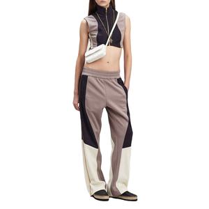 กางเกงขาบานเอวสูงสำหรับผู้หญิงทำแบรนด์น้ำหนักเบาวัสดุฟอกสี2025แบบกำหนดเองได้ - Product Image 6