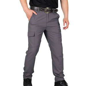 Pantalones Cargo Casuales de Lona para Hombre, Modelo SWAT 2026, Elásticos, con Múltiples Bolsillos, Ecológicos, Transpirables y Ligeros para Actividades al Aire Libre - Product Image 4