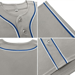 Ropa deportiva Ropa de béisbol y softbol Camisetas de Jersey Diseño personalizado Jersey de béisbol Precio barato Transpirable y de alta calidad - Product Image 5