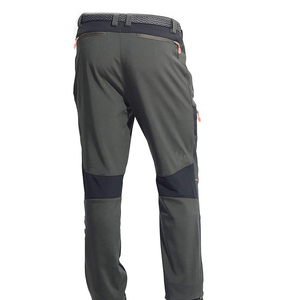 Meilleure vente de haute qualité Pantalons Softshell pour hommes Vêtements décontractés Marque privée Pantalons softshell légers de couleur unie à vendre - Product Image 3