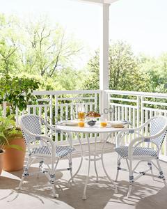 Sillón Bistro francés de ratán hecho a mano con reposabrazos | Silla de comedor al aire libre duradera para café, restaurante, jardín, patio, uso - Product Image 6