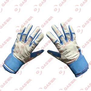 Gants de baseball professionnels personnalisés avec logo couleur, nouveau design, ajustables, extensibles, avec longue sangle de poignet, pour droitiers et gauchers - Product Image 5