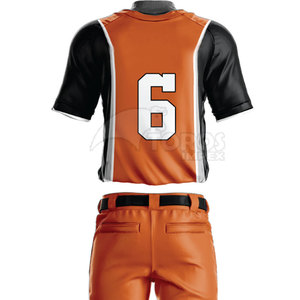 Uniforme de Béisbol con Logotipo Personalizado de Último Diseño, Uniforme de Béisbol al Por Mayor Más Vendido a Precio Económico para Venta en Línea - Product Image 6