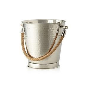 Cubo de hielo martillado de acero inoxidable Cubo de hielo de forma redonda de tamaño personalizado para uso doméstico en hoteles y restaurantes - Product Image 6