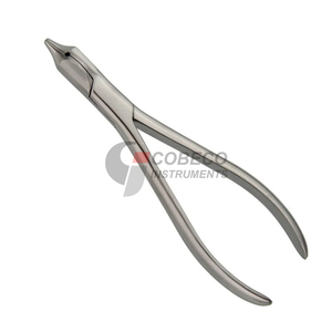 Pince à sertir orthodontique avec capacité de coupe droite, en acier inoxydable, instruments orthodontiques pour la fixation linguale - Product Image 3