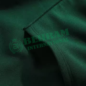 Sudadera con capucha con estampado de pantalla Fleece Basics Sudadera cómoda para hombres 100% Sudadera con capucha de mezcla de algodón Sudaderas con capucha con hombros caídos - Product Image 3