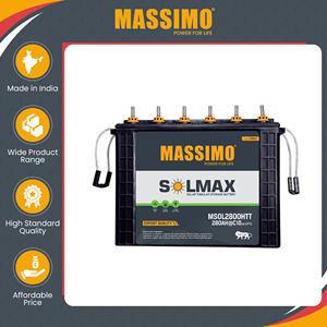 Distributeur mondial vendant des batteries au plomb-acide tubulaires hautes de qualité MASSIMO 12V 280Ah pour une utilisation solaire et d'onduleur - Product Image 3