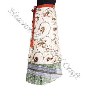 Reversible Silk Magic 38 Inch Wrap Skirt Halter <b>Tube</b> Plus Size Vintage Silk Magic 38inch Halter Indian Silk Saree Hippie Long - Product Image 2