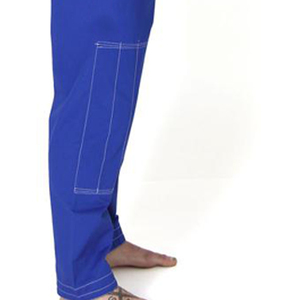 Uniforme de estudiante de karate de Judo jiu jitsu azul blanco con chaqueta kimono uniforme de taekwondo con cinturón ropa de artes marciales - Product Image 5