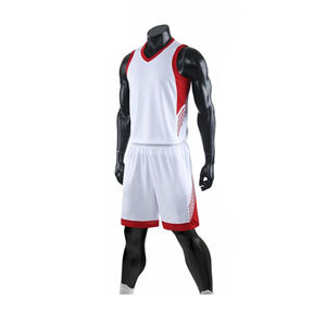 Ensemble de maillots de basketball unisexe à séchage rapide personnalisés Short en maille respirante avec logo de l'équipe Jeunes Adultes Plus Tailles Disponibles - Product Image 1