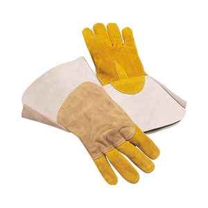 Guantes de soldadura de cuero de fábrica superior hechos de alta calidad y bajo precio con servicios OEM ODM disponibles Nuevos guantes de soldadura de cuero - Product Image 2