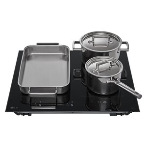 Placa de Inducción Inteligente CCI7Z2438BA de 4 Zonas y 60 cm, Color Negro, con 4 Zonas de Cocción por Inducción - Product Image 3