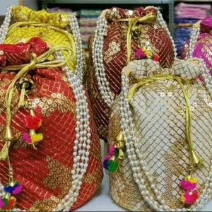 Hint Potli kadın çanta çanta anneler hediye debriyaj çanta düğün toptan wakarşılık hediyesi