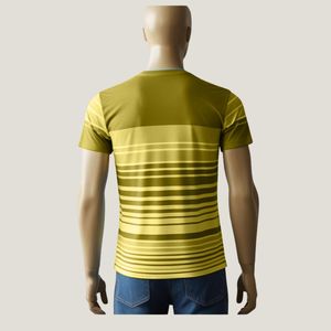 Servicio rápido, camisetas de lona de poliéster/algodón lisas de alta calidad para hombre, tamaño personalizado, Color sólido, tripulación, Fitness, transpirable, secado rápido - Product Image 4