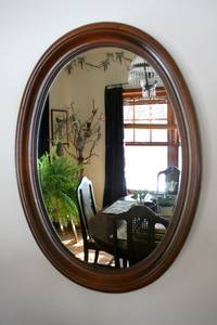 Solid wood wall <b>mirror</b> <b>frame</b> with distressed finished and antique touch for classic and contemporary home wall decor styles - Product Image 6