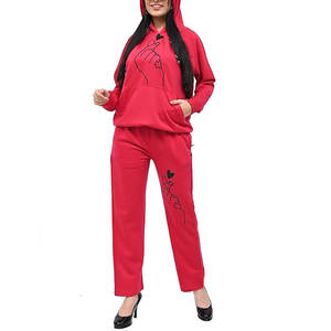 ใหม่ที่แตกต่างกันสีพิมพ์สกรีนTracksuitผู้หญิงสบายพิมพ์สกรีนTracksuitมาใหม่พิมพ์สกรีนTracksuit - Product Image 3