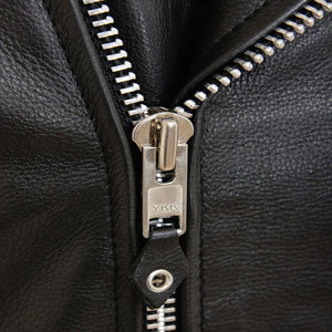 Chaqueta de Cuero Genuino para Hombre, Estilo Retro Brando, de Piel de Oveja y Vacuno, Transpirable, Impermeable y Ecológica, en Oferta - Product Image 4