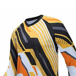 100% Polyester <b>Bike</b> Motorcycle Racing Jerseys Long Sleeve Waterproof Windproof Features Automated Cutting <b>Sale</b> Made in Pakistan - Product Image 2
