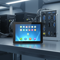 PC Industrial Robusto Sin Ventilador X86 con Puerto Paralelo DB25 LPT RS232, Ranura SIM, 8 USB, VGA, WiFi