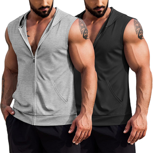 Wholesale <b>Top</b> Quality Regular Fit <b>Zip</b> <b>up</b> Hoodies Draw Cord Unisex Hoodie Custom Logo Plus Size <b>Men's</b> Hoodie - Product Image 4