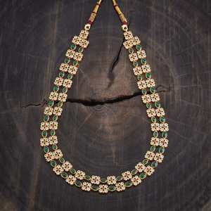 Collier authentique en argent de style temple - Bijoux d'inspiration culturelle - Product Image 1