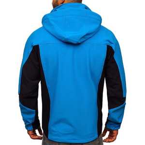 Chaqueta deportiva impermeable de alta calidad para hombre, cazadora transpirable Softshell Bomber con decoración bordada - Product Image 3