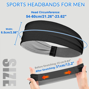 Diadema Deportiva para Gimnasio y Yoga, Diadema Deportiva Personalizada al por Mayor, Diademas Deportivas Antideslizantes Mejoradas - Product Image 5