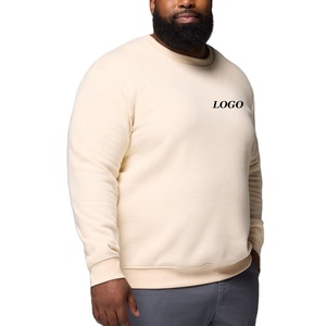 เสื้อสเวตเชิ้ตผู้ชายสำหรับใส่ทุกวัน ดีไซน์เรียบง่าย ตะเข็บคุณภาพพรีเมียม วัสดุคุณภาพสูง พร้อมโลโก้แบบกำหนดเองและคอกลม - Product Image 1