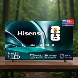 Televisor Hisense MiniLED ULED de 100 Pulgadas, 4K UHD HDTV, 165Hz, Smart TV para Juegos, Color Negro - Product Image 3