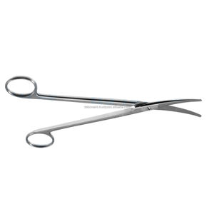 Tijeras Cardiovasculares Cooley de 4 Pulgadas con Punta Curva y Roma, Instrumento Quirúrgico de Acero Inoxidable Reutilizable, Certificado CE, OEM Disponible - Product Image 2