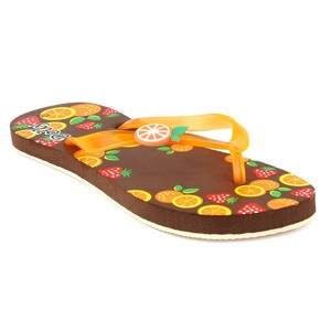 รองเท้าแตะผู้หญิง HD-002 - สีน้ำตาล - Product Image 1