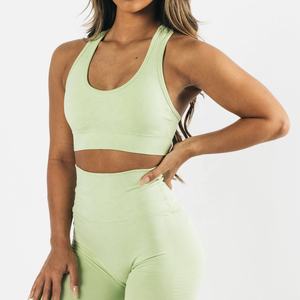 Soutien-gorge de Fitness de Yoga coupe-vent pour femmes soutien-gorge de sport dos nu à séchage rapide taille XL doublure en Spandex pour l'entraînement de gymnastique utilisation par les adultes - Product Image 2