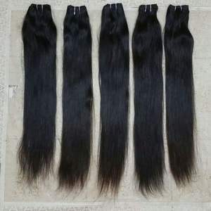 Extensions de cheveux naturels indiens de qualité supérieure, non traités, cheveux humains vierges de 36 pouces, livraison gratuite - Product Image 1