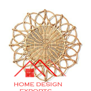 Decorative Rattan Handmade Spiral Design Charger Plate for Dining Table & Table Ware Use Customized Handmade Design Best - Product Image 2